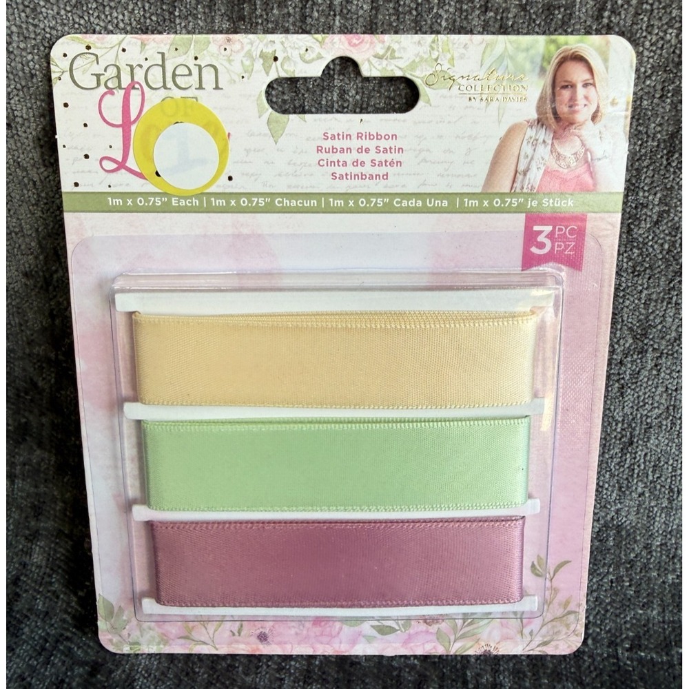 Garden of Love Signature Collection Sara Davies Satin Ribbon